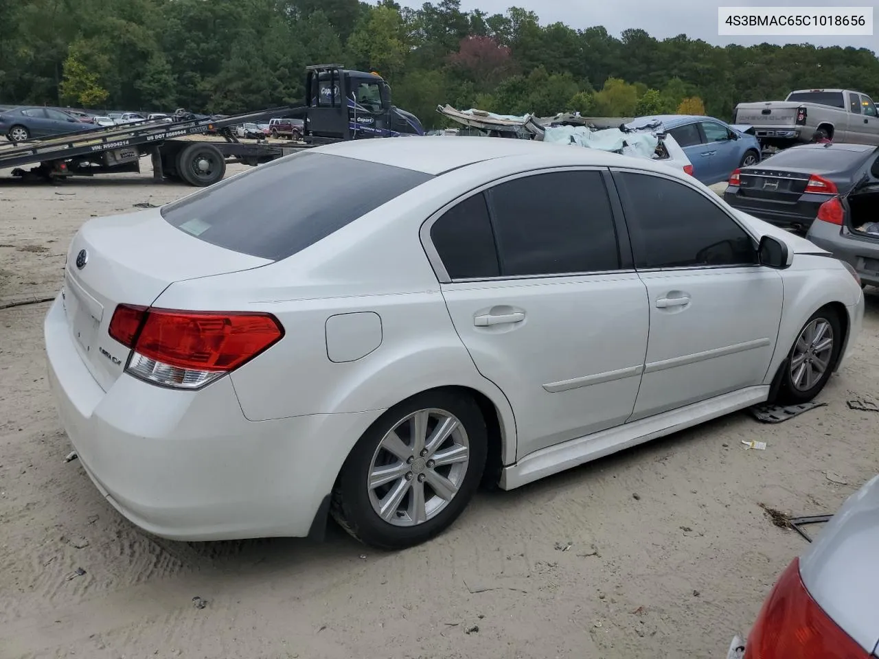 2012 Subaru Legacy 2.5I Premium VIN: 4S3BMAC65C1018656 Lot: 71422004