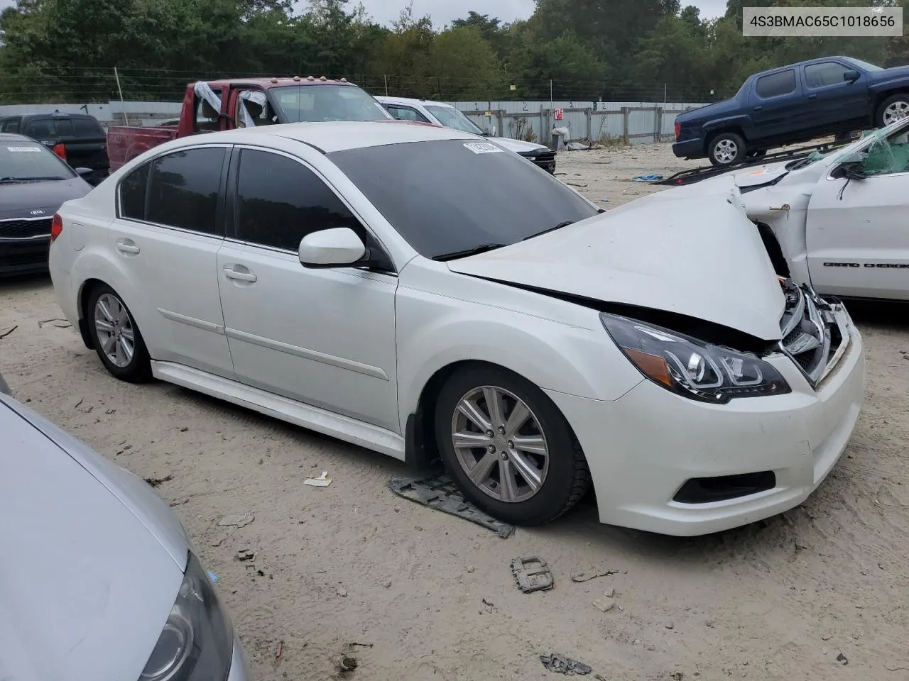 2012 Subaru Legacy 2.5I Premium VIN: 4S3BMAC65C1018656 Lot: 71422004