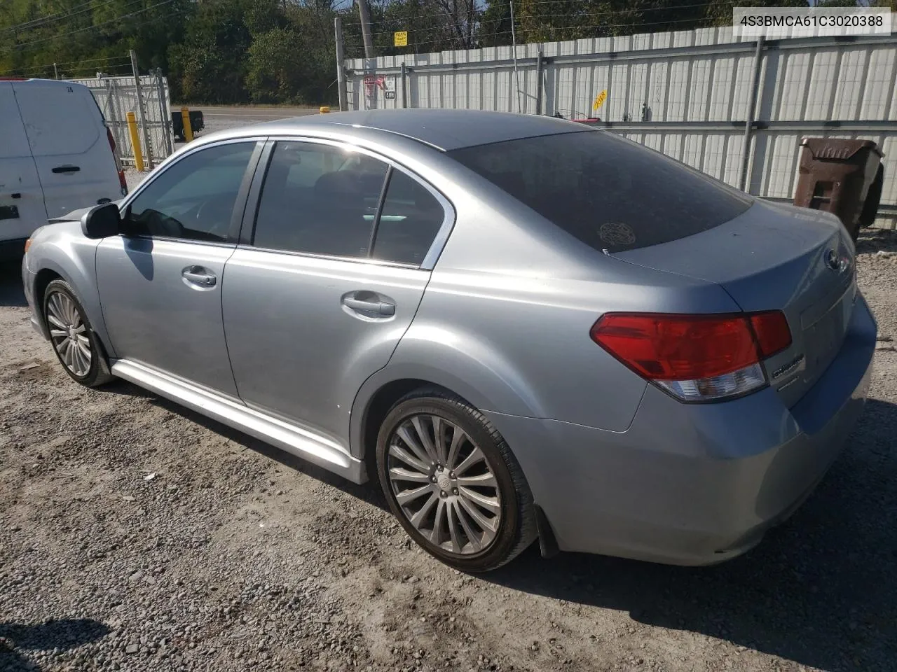 2012 Subaru Legacy 2.5I VIN: 4S3BMCA61C3020388 Lot: 71521734