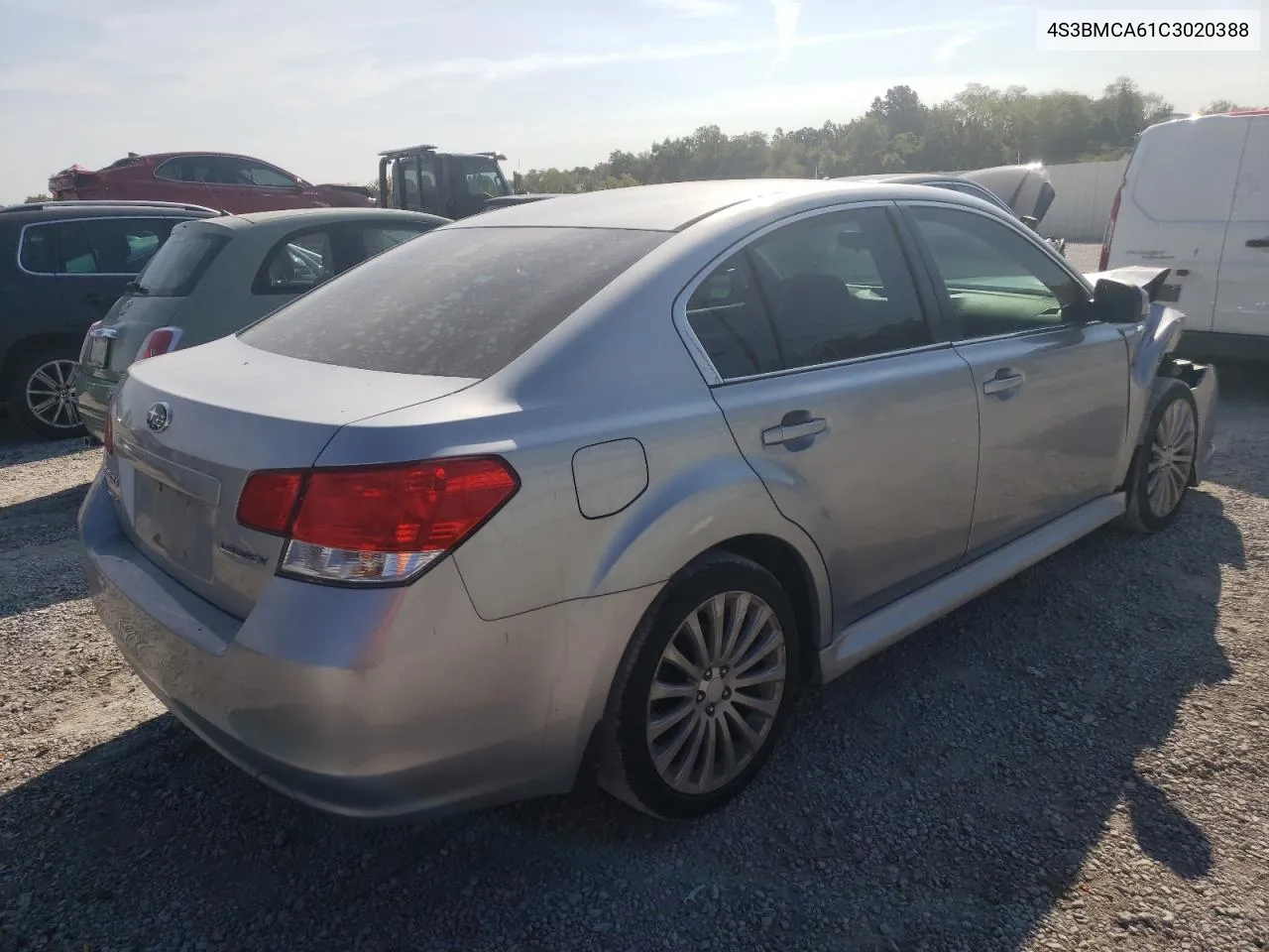 2012 Subaru Legacy 2.5I VIN: 4S3BMCA61C3020388 Lot: 71521734