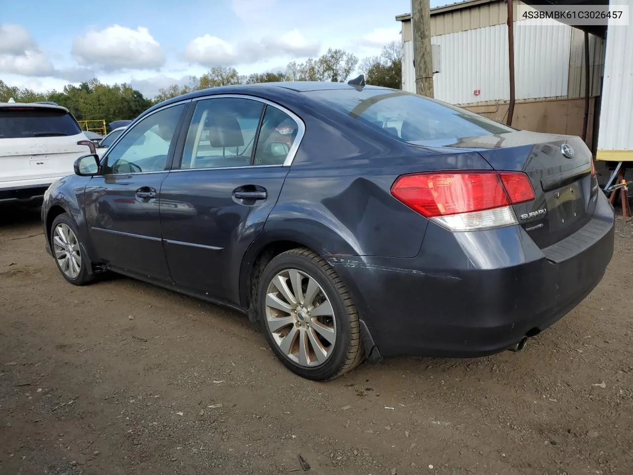 2012 Subaru Legacy 2.5I Limited VIN: 4S3BMBK61C3026457 Lot: 71536734