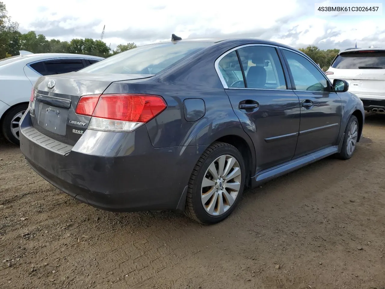 4S3BMBK61C3026457 2012 Subaru Legacy 2.5I Limited