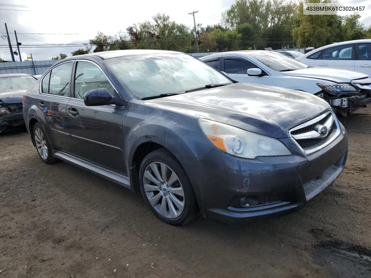 4S3BMBK61C3026457 2012 Subaru Legacy 2.5I Limited