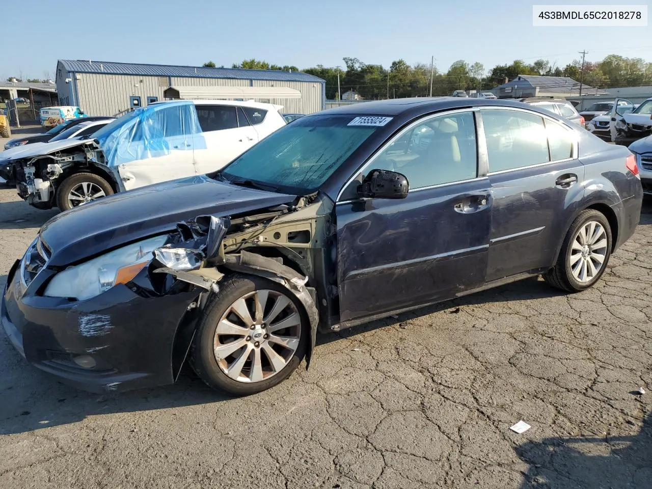 2012 Subaru Legacy 3.6R Limited VIN: 4S3BMDL65C2018278 Lot: 71555024