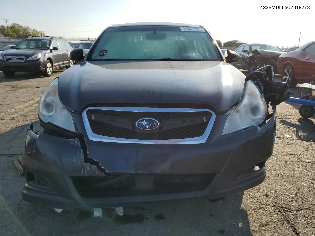 2012 Subaru Legacy 3.6R Limited VIN: 4S3BMDL65C2018278 Lot: 71555024