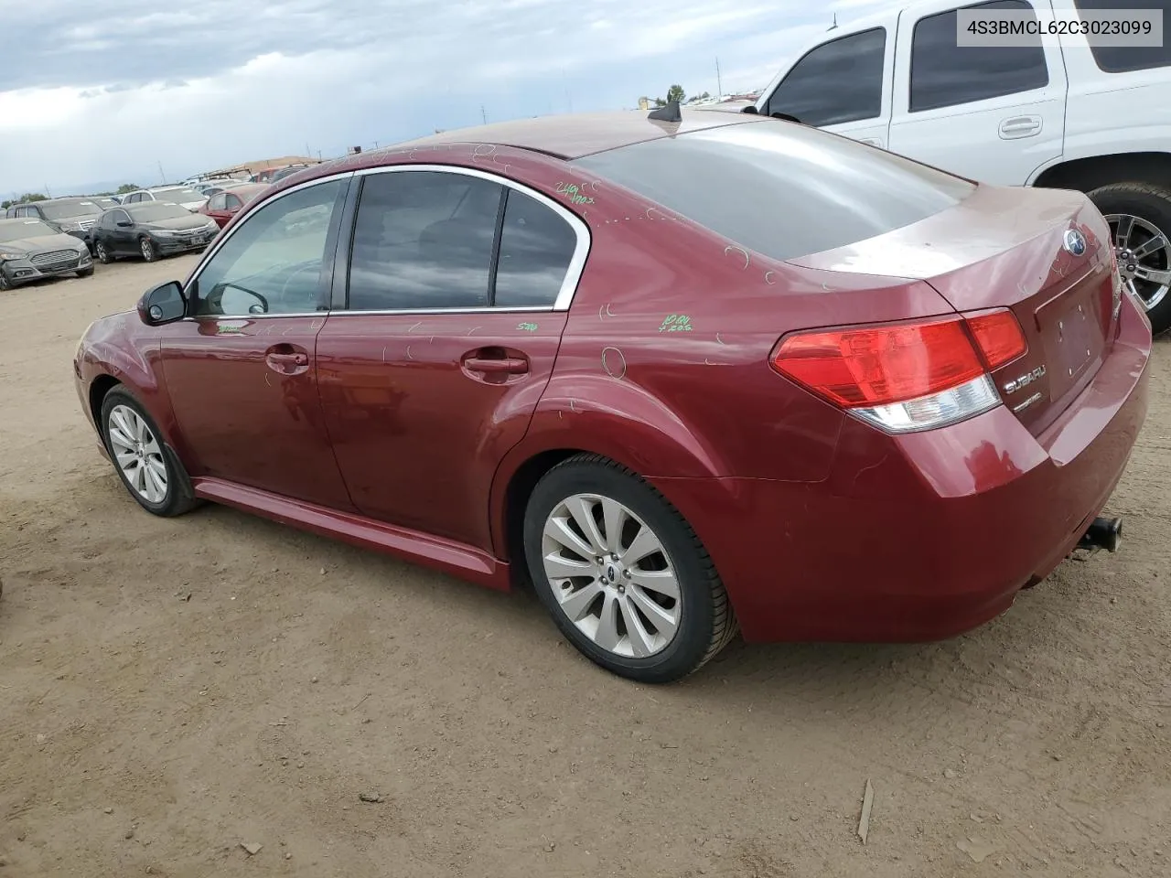 2012 Subaru Legacy 2.5I Limited VIN: 4S3BMCL62C3023099 Lot: 71657134