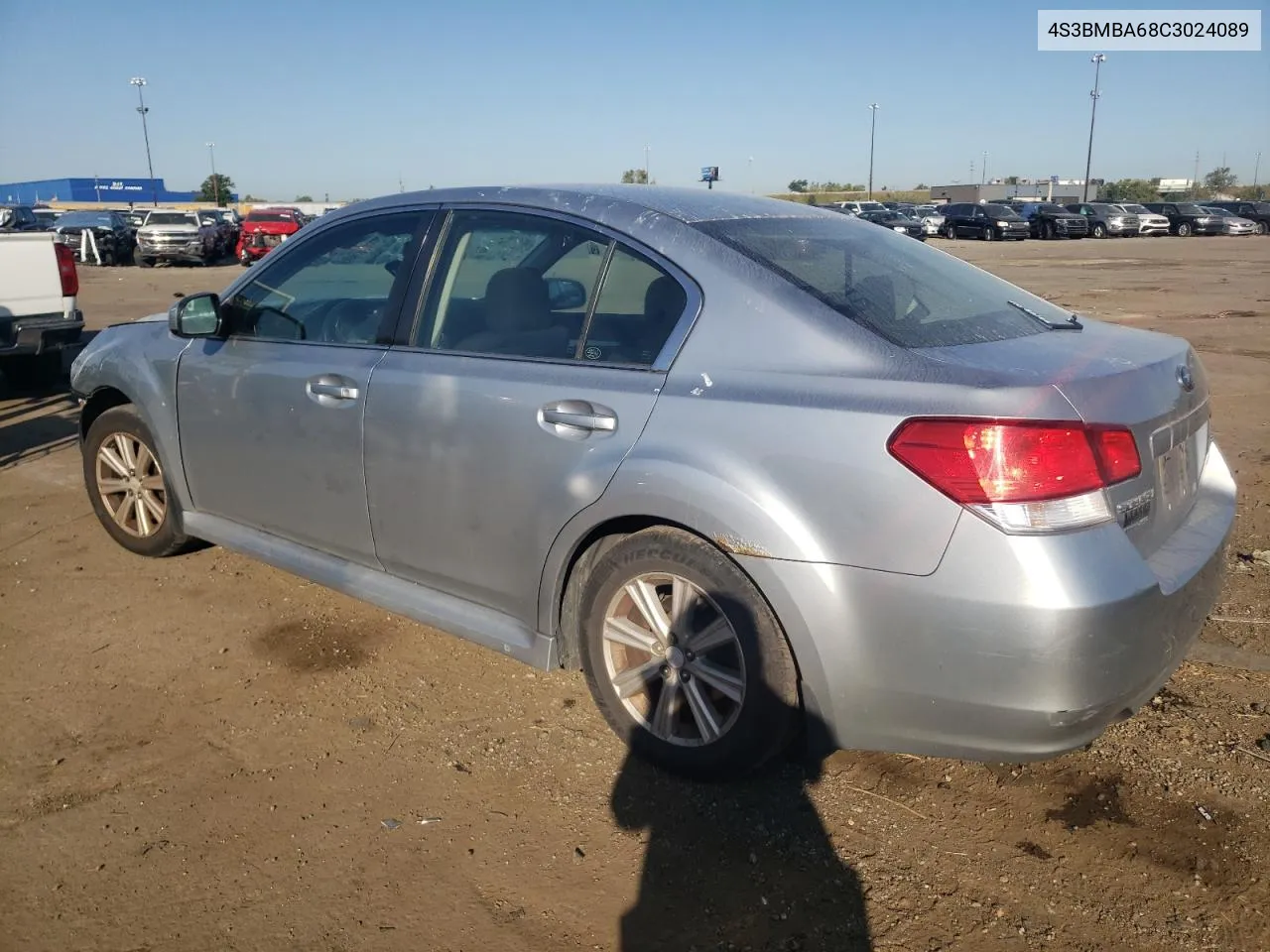 2012 Subaru Legacy 2.5I VIN: 4S3BMBA68C3024089 Lot: 71751054