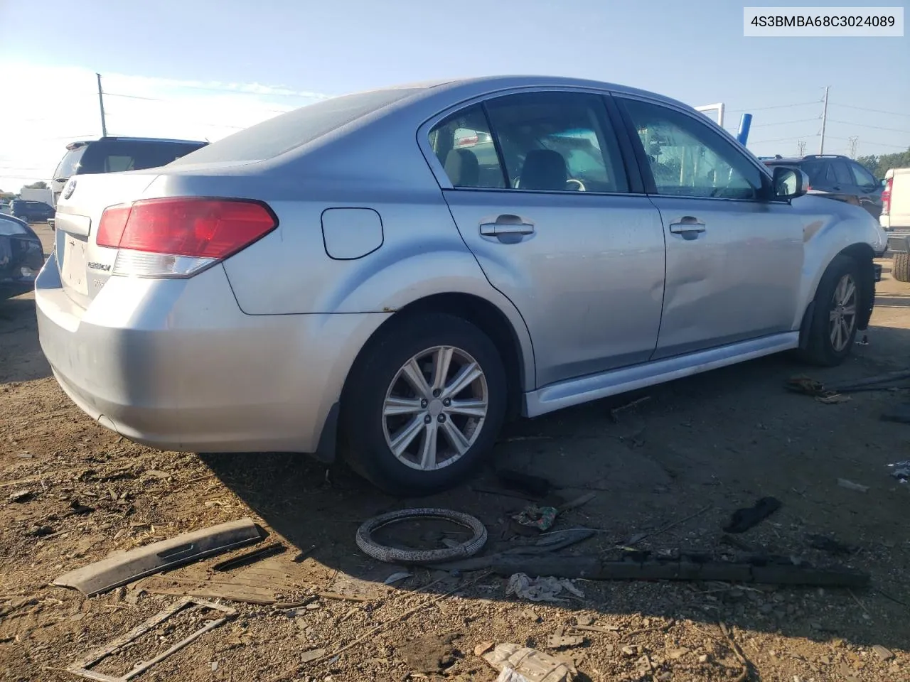 2012 Subaru Legacy 2.5I VIN: 4S3BMBA68C3024089 Lot: 71751054