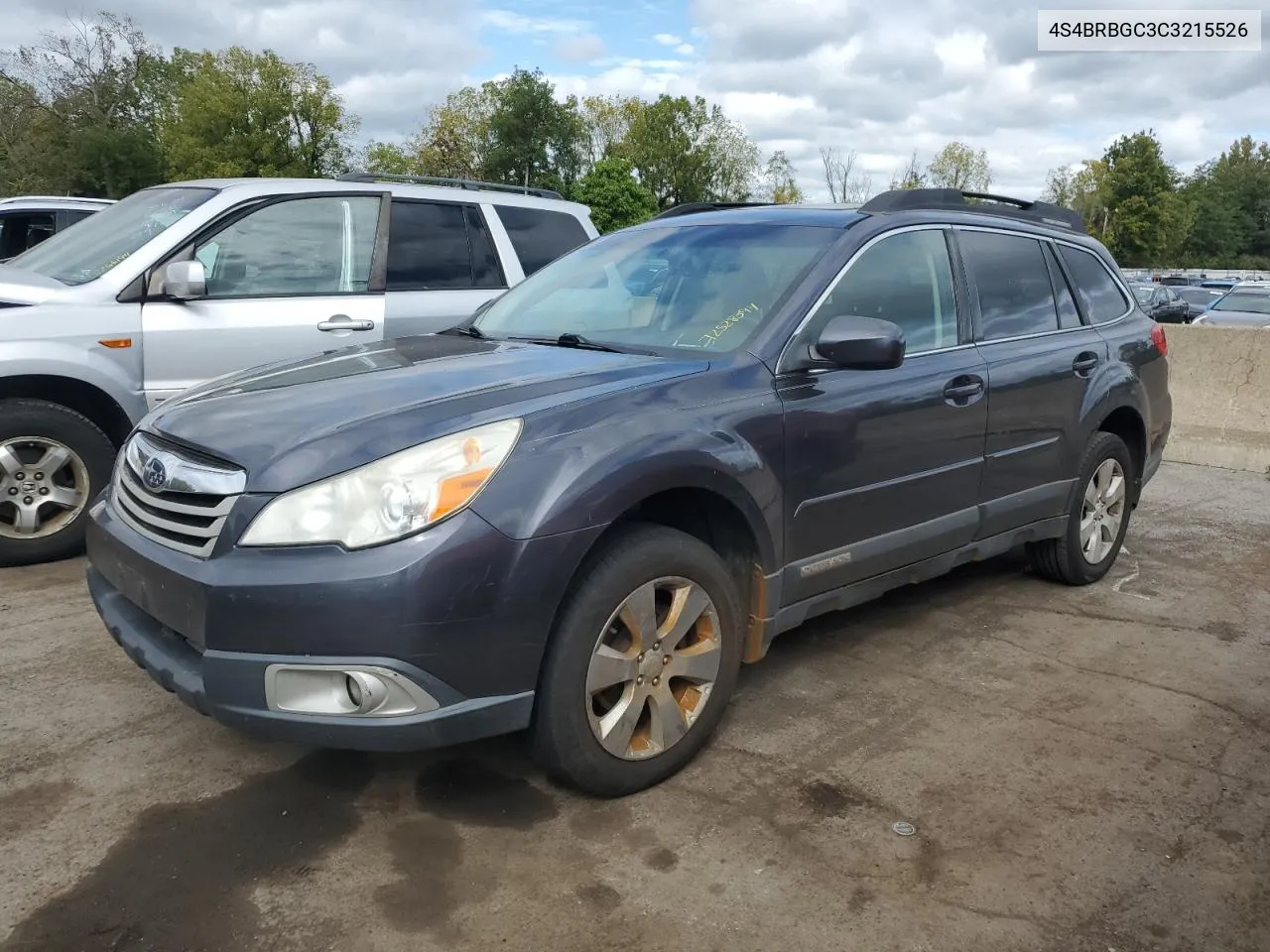 2012 Subaru Outback 2.5I Premium VIN: 4S4BRBGC3C3215526 Lot: 72528394