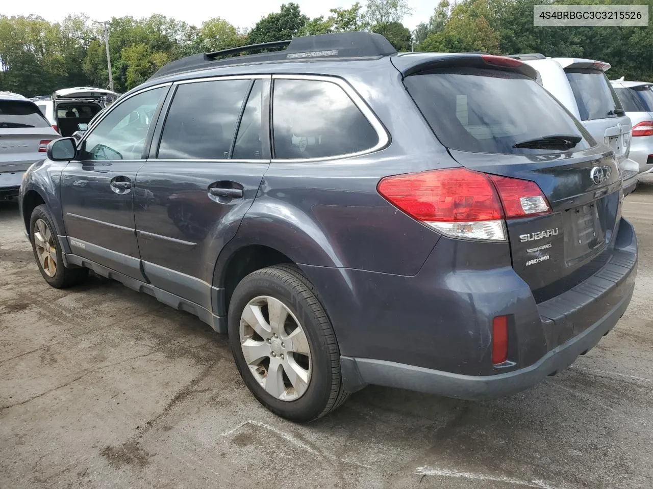 2012 Subaru Outback 2.5I Premium VIN: 4S4BRBGC3C3215526 Lot: 72528394