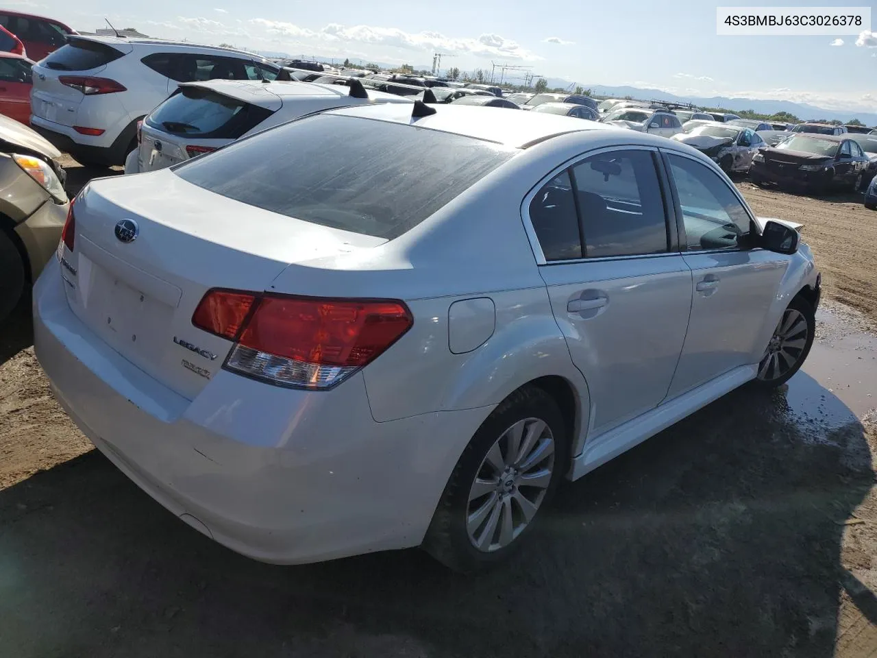 2012 Subaru Legacy 2.5I Limited VIN: 4S3BMBJ63C3026378 Lot: 72647964