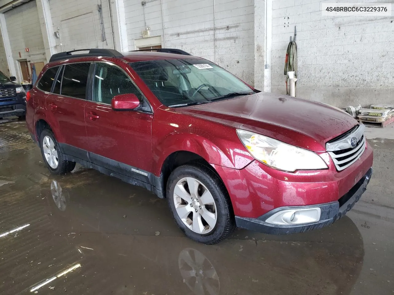 2012 Subaru Outback 2.5I Premium VIN: 4S4BRBCC6C3229376 Lot: 72660104