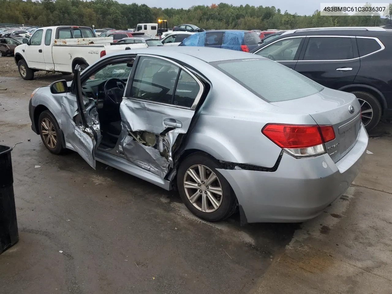 2012 Subaru Legacy 2.5I Premium VIN: 4S3BMBC61C3036307 Lot: 72702014