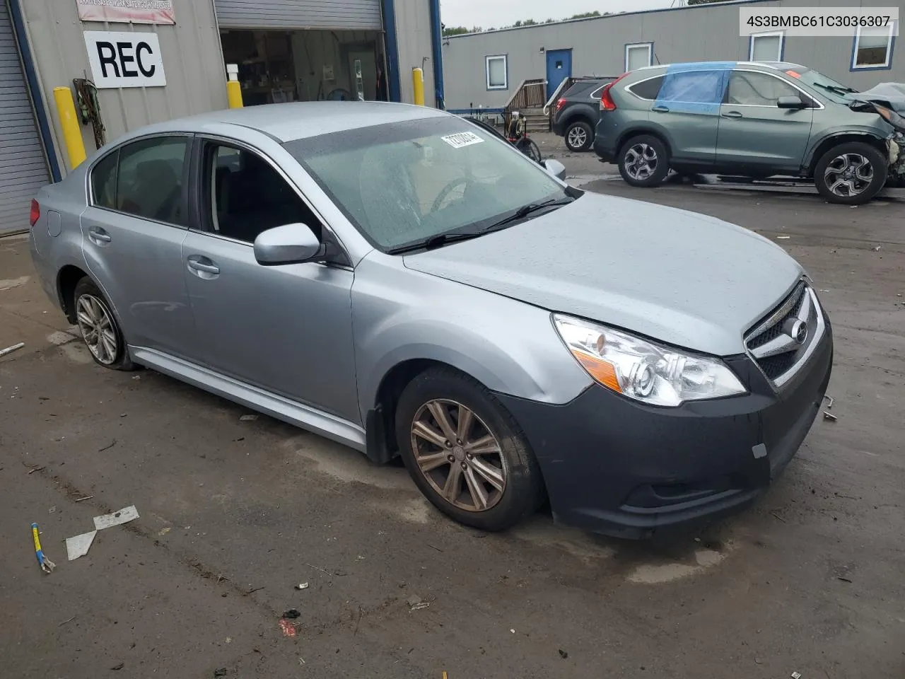 2012 Subaru Legacy 2.5I Premium VIN: 4S3BMBC61C3036307 Lot: 72702014