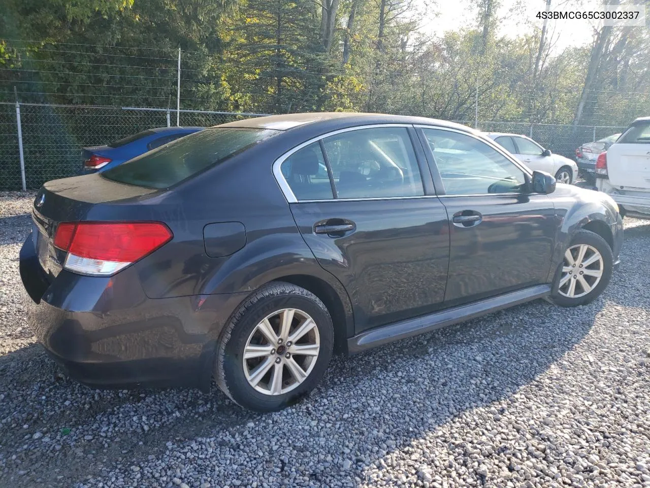 2012 Subaru Legacy 2.5I Premium VIN: 4S3BMCG65C3002337 Lot: 73024734