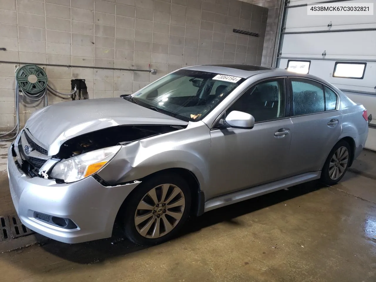 2012 Subaru Legacy 2.5I Limited VIN: 4S3BMCK67C3032821 Lot: 73064194