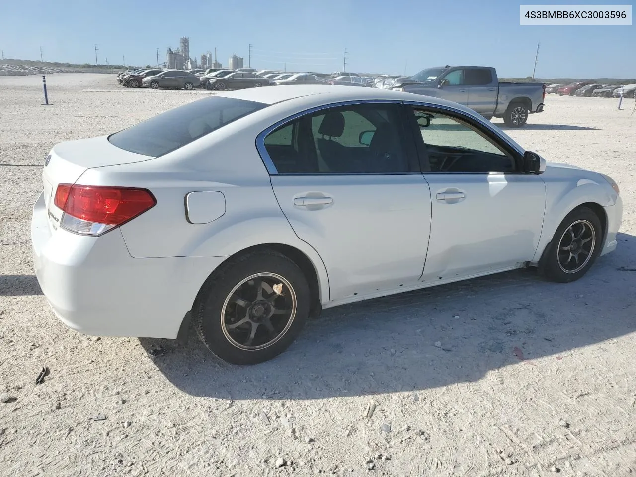 2012 Subaru Legacy 2.5I Premium VIN: 4S3BMBB6XC3003596 Lot: 73098764