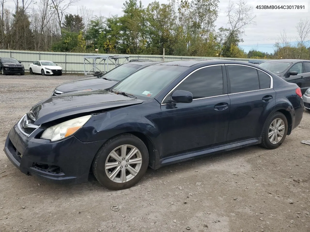 2012 Subaru Legacy 2.5I Premium VIN: 4S3BMBG64C3017891 Lot: 73564324