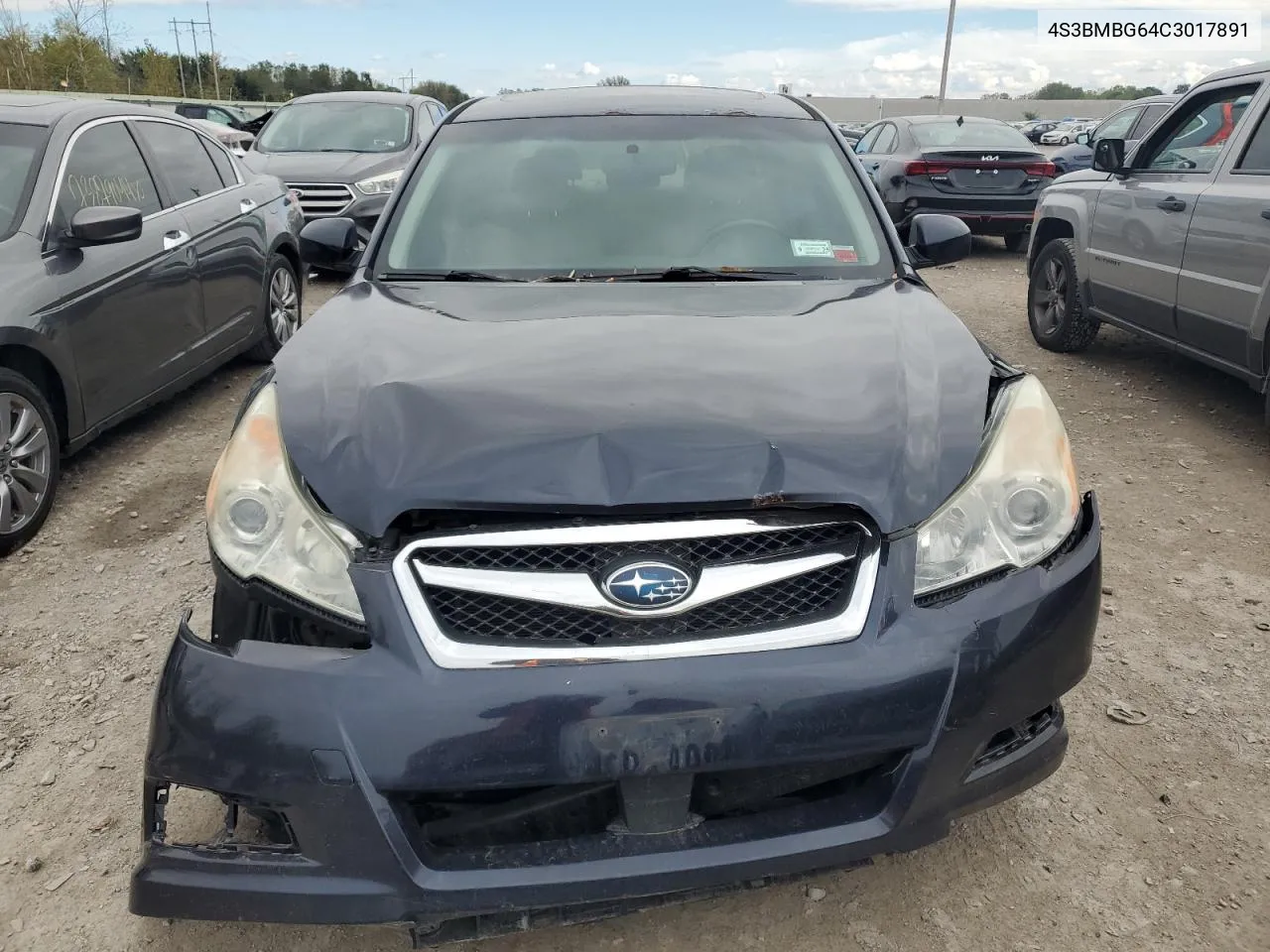 2012 Subaru Legacy 2.5I Premium VIN: 4S3BMBG64C3017891 Lot: 73564324