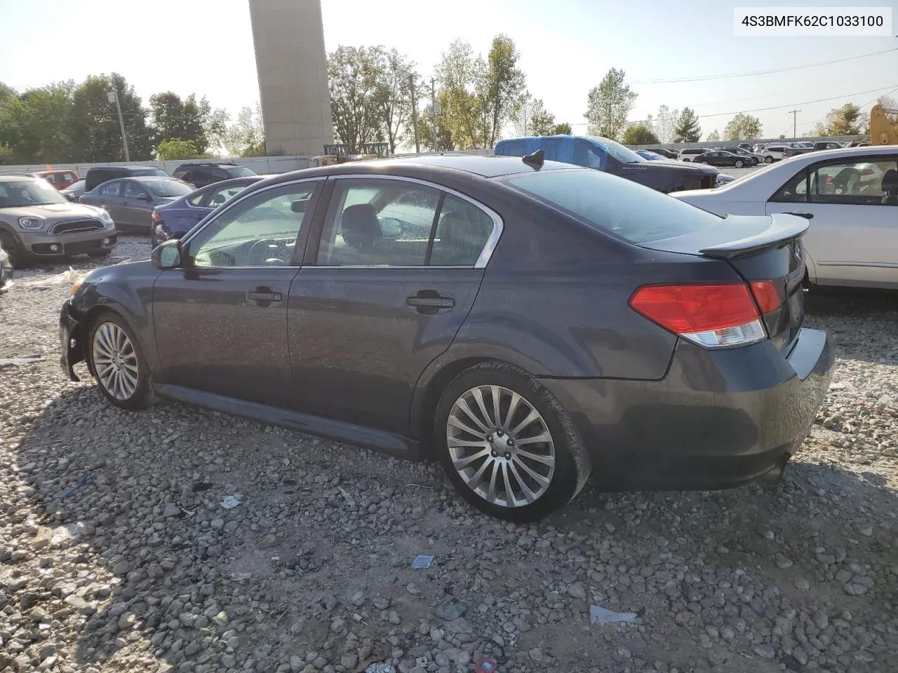 2012 Subaru Legacy 2.5Gt Limited VIN: 4S3BMFK62C1033100 Lot: 73600344