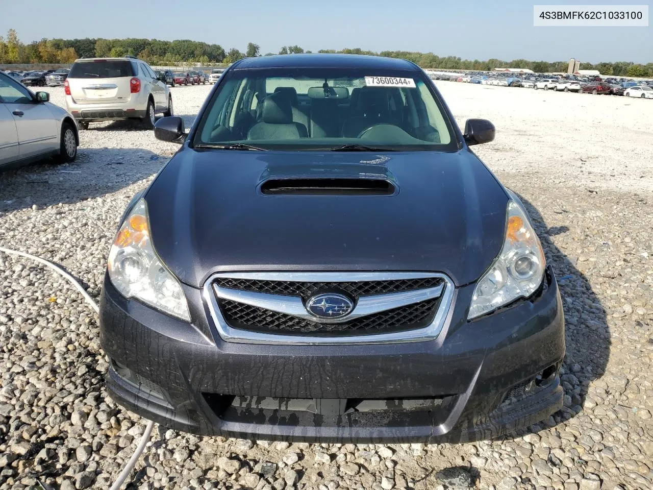 2012 Subaru Legacy 2.5Gt Limited VIN: 4S3BMFK62C1033100 Lot: 73600344