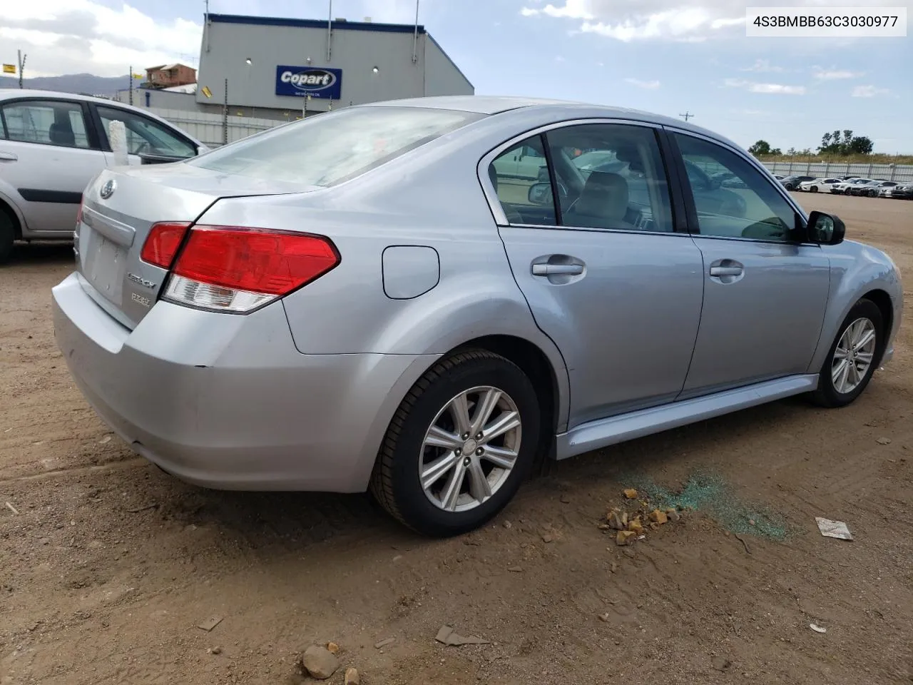 2012 Subaru Legacy 2.5I Premium VIN: 4S3BMBB63C3030977 Lot: 73699054