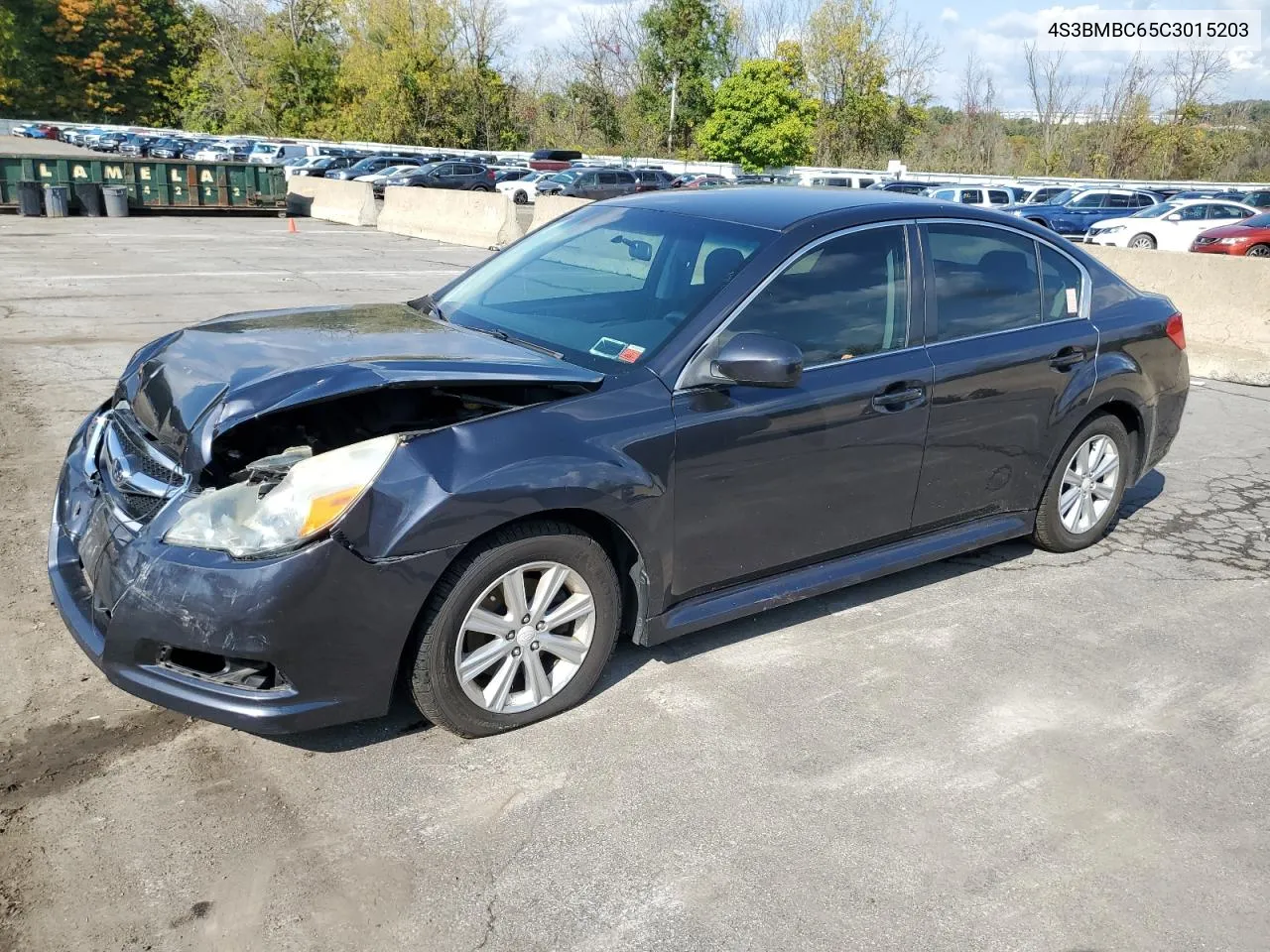 2012 Subaru Legacy 2.5I Premium VIN: 4S3BMBC65C3015203 Lot: 74829214