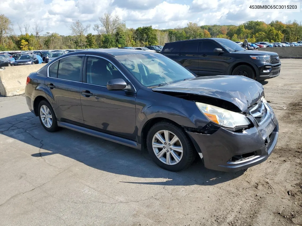 2012 Subaru Legacy 2.5I Premium VIN: 4S3BMBC65C3015203 Lot: 74829214