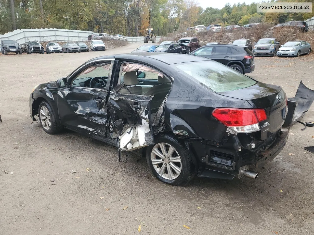 2012 Subaru Legacy 2.5I Premium VIN: 4S3BMBC62C3015658 Lot: 75020794