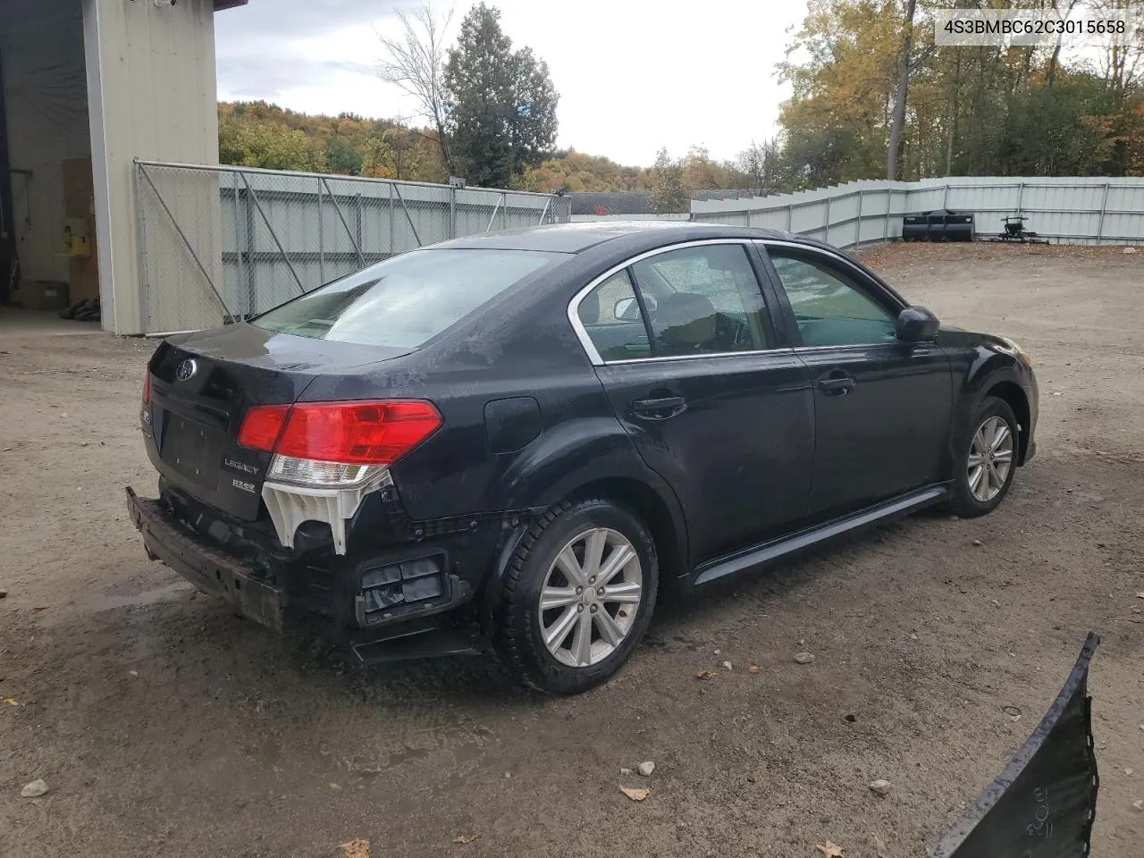 2012 Subaru Legacy 2.5I Premium VIN: 4S3BMBC62C3015658 Lot: 75020794