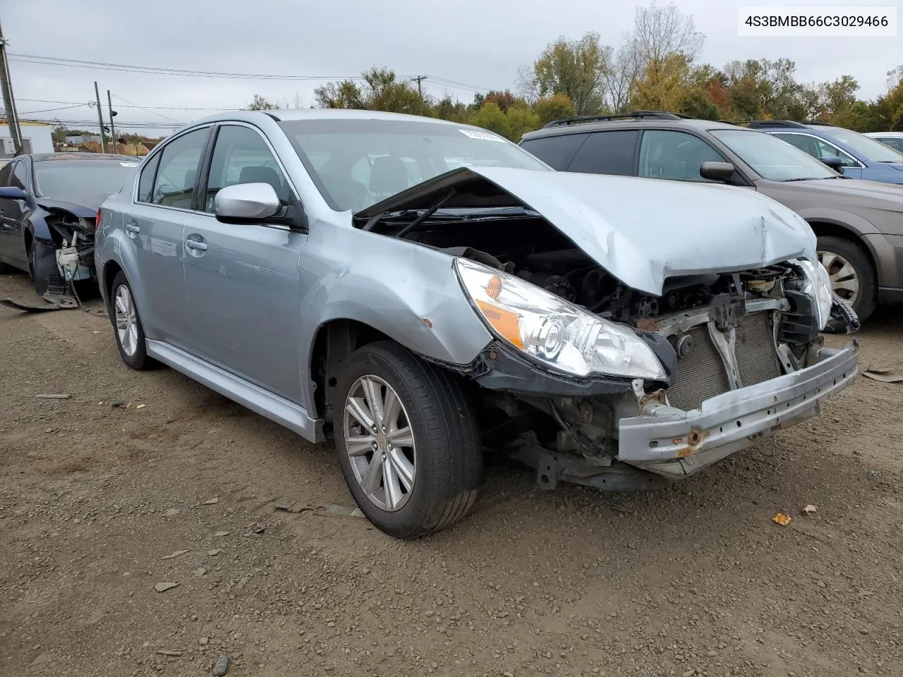 2012 Subaru Legacy 2.5I Premium VIN: 4S3BMBB66C3029466 Lot: 75551844