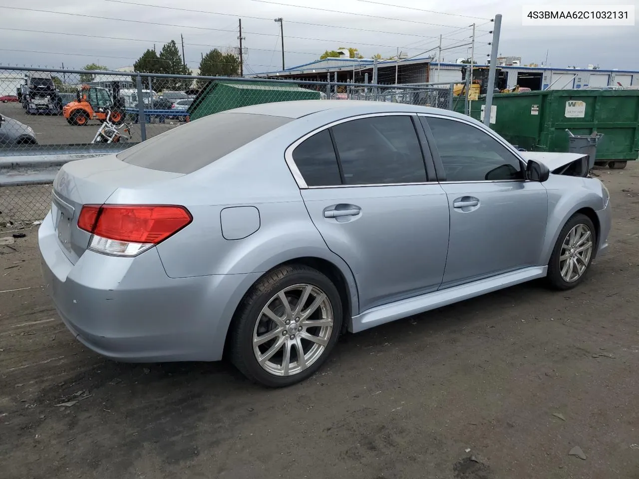 2012 Subaru Legacy 2.5I VIN: 4S3BMAA62C1032131 Lot: 75562934