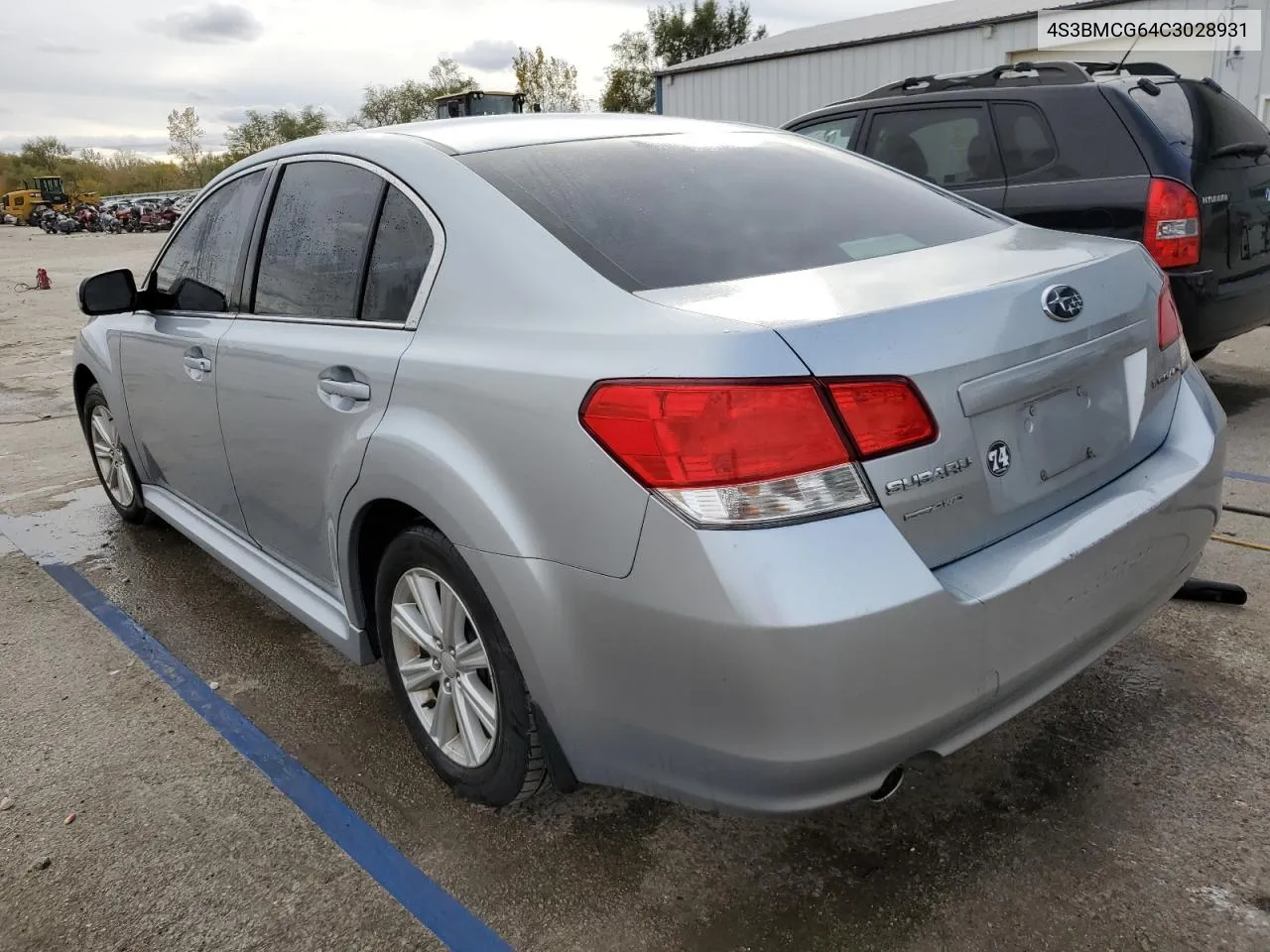 2012 Subaru Legacy 2.5I Premium VIN: 4S3BMCG64C3028931 Lot: 75748634