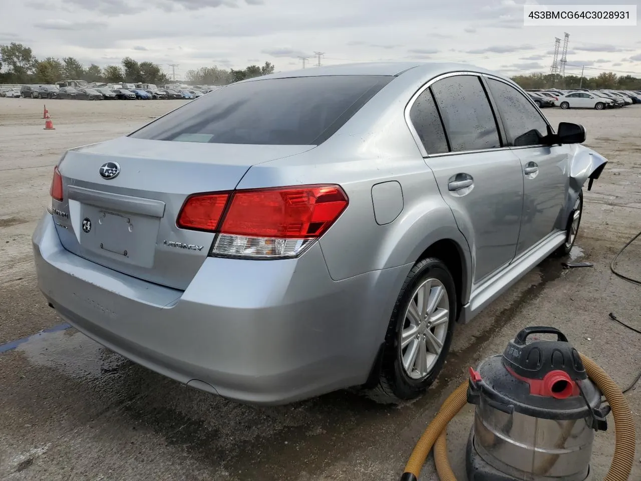 2012 Subaru Legacy 2.5I Premium VIN: 4S3BMCG64C3028931 Lot: 75748634