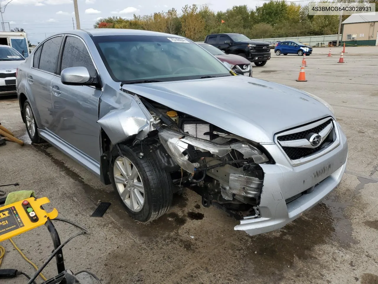 2012 Subaru Legacy 2.5I Premium VIN: 4S3BMCG64C3028931 Lot: 75748634