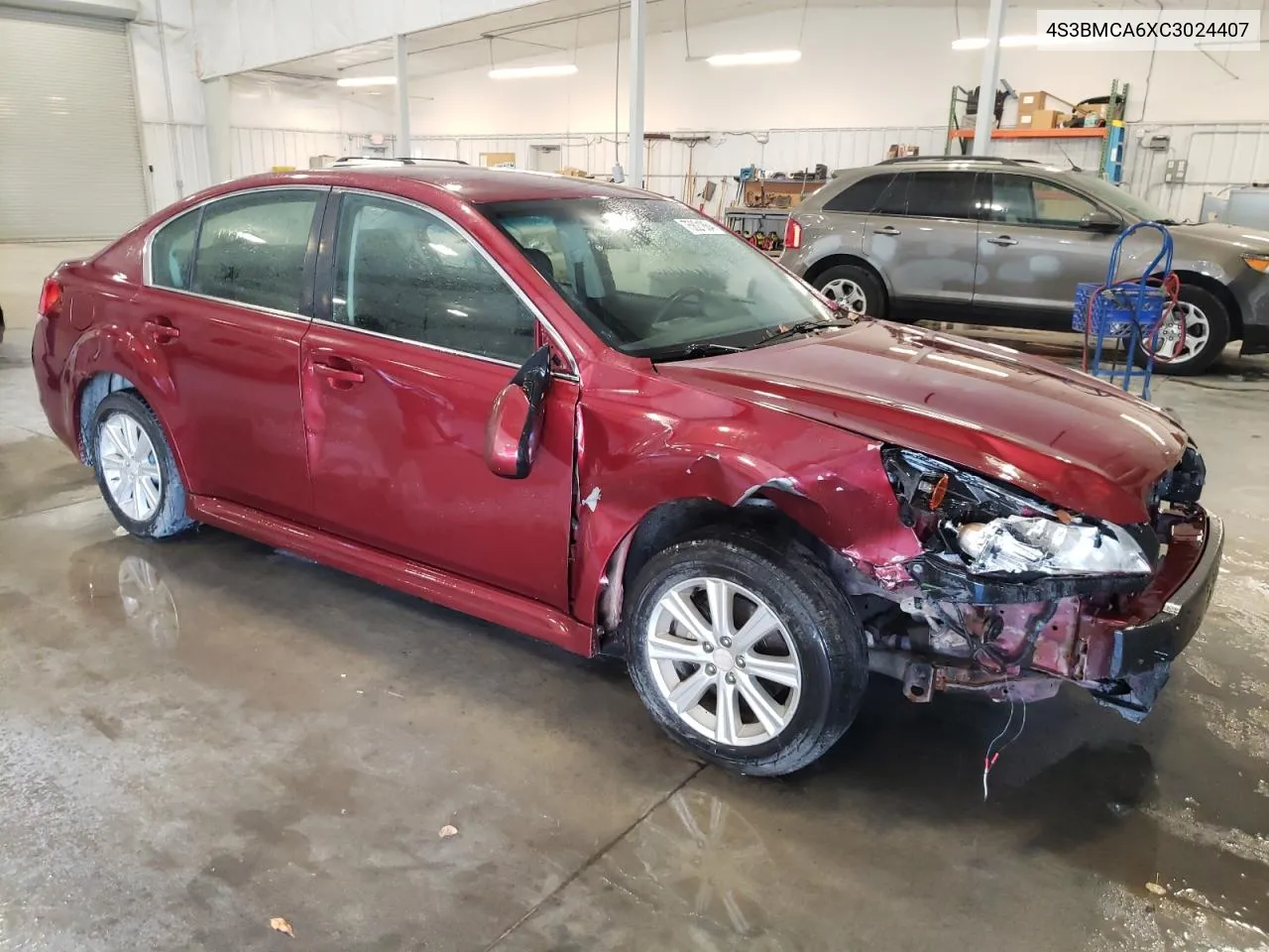 2012 Subaru Legacy 2.5I VIN: 4S3BMCA6XC3024407 Lot: 75821864