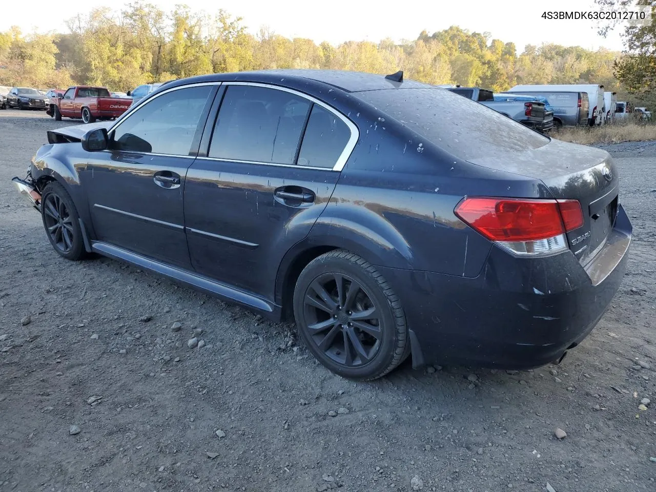 2012 Subaru Legacy 3.6R Limited VIN: 4S3BMDK63C2012710 Lot: 75966824