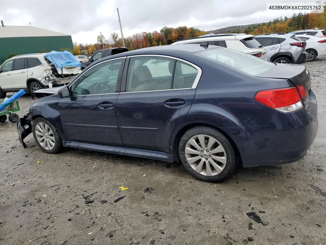 2012 Subaru Legacy 3.6R Limited VIN: 4S3BMDK6XC2025762 Lot: 76014704