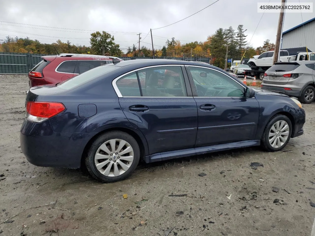 2012 Subaru Legacy 3.6R Limited VIN: 4S3BMDK6XC2025762 Lot: 76014704