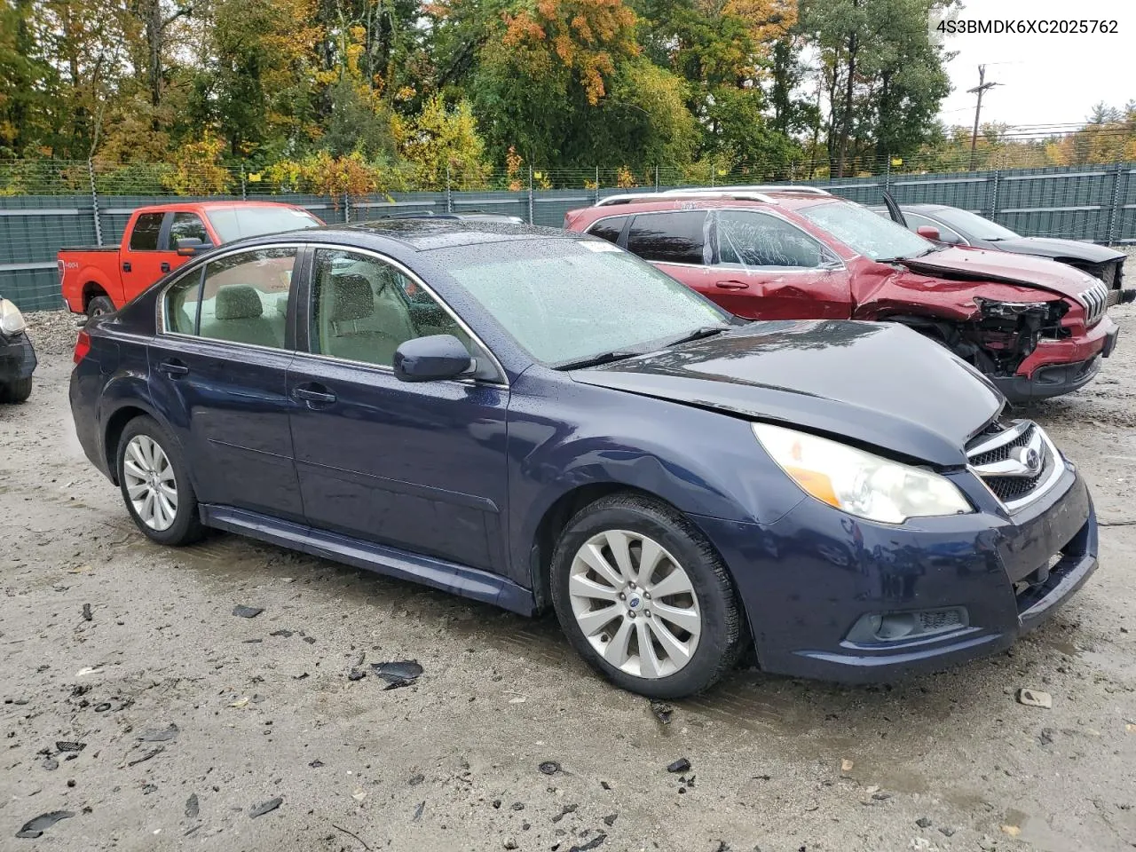 2012 Subaru Legacy 3.6R Limited VIN: 4S3BMDK6XC2025762 Lot: 76014704