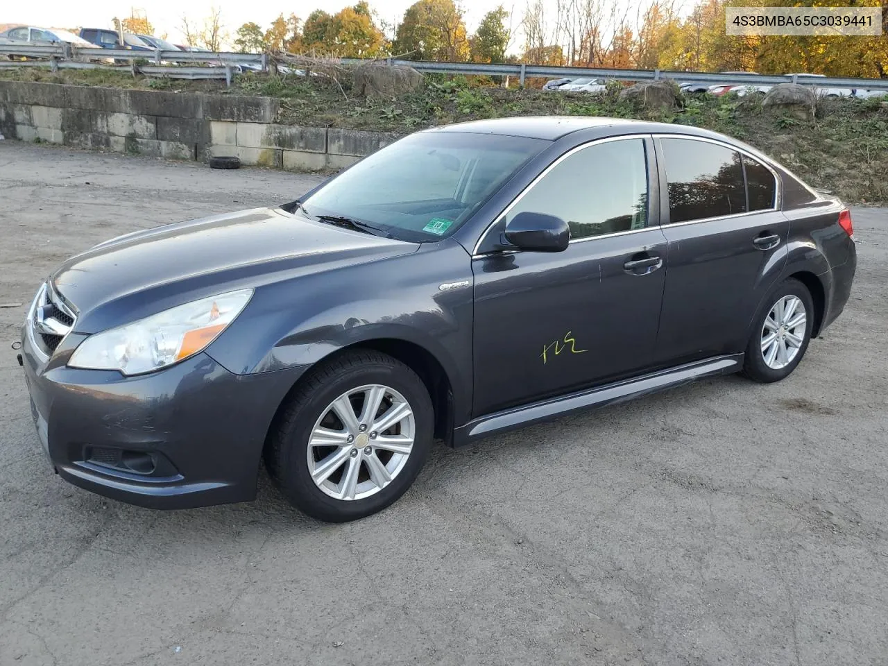 2012 Subaru Legacy 2.5I VIN: 4S3BMBA65C3039441 Lot: 76479674