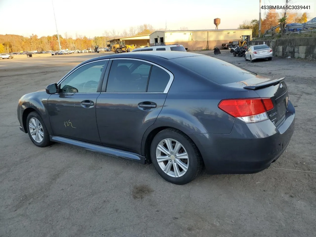 2012 Subaru Legacy 2.5I VIN: 4S3BMBA65C3039441 Lot: 76479674