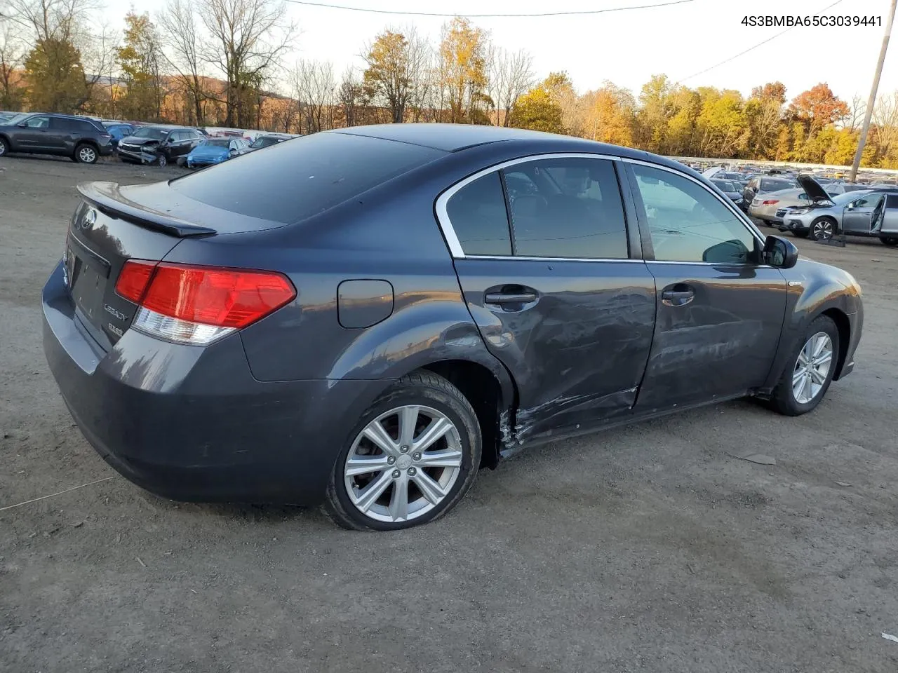 2012 Subaru Legacy 2.5I VIN: 4S3BMBA65C3039441 Lot: 76479674