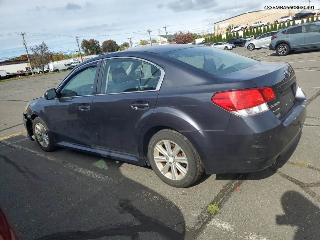 2012 Subaru Legacy 2.5I VIN: 4S3BMBA66C3030991 Lot: 76484894