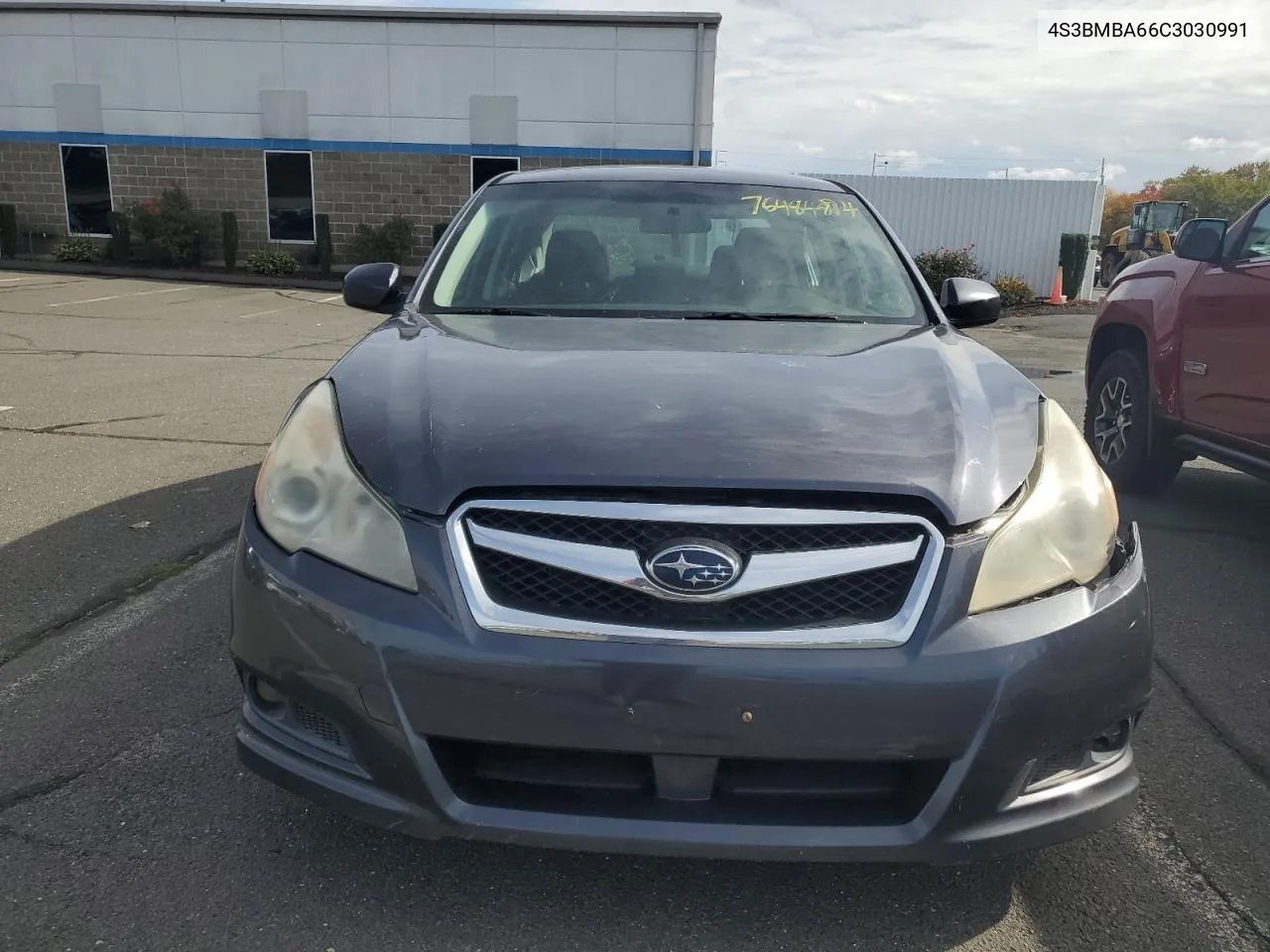 2012 Subaru Legacy 2.5I VIN: 4S3BMBA66C3030991 Lot: 76484894