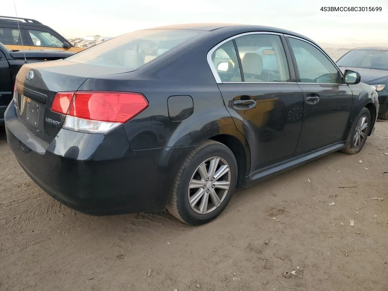 2012 Subaru Legacy 2.5I Premium VIN: 4S3BMCC68C3015699 Lot: 76603494