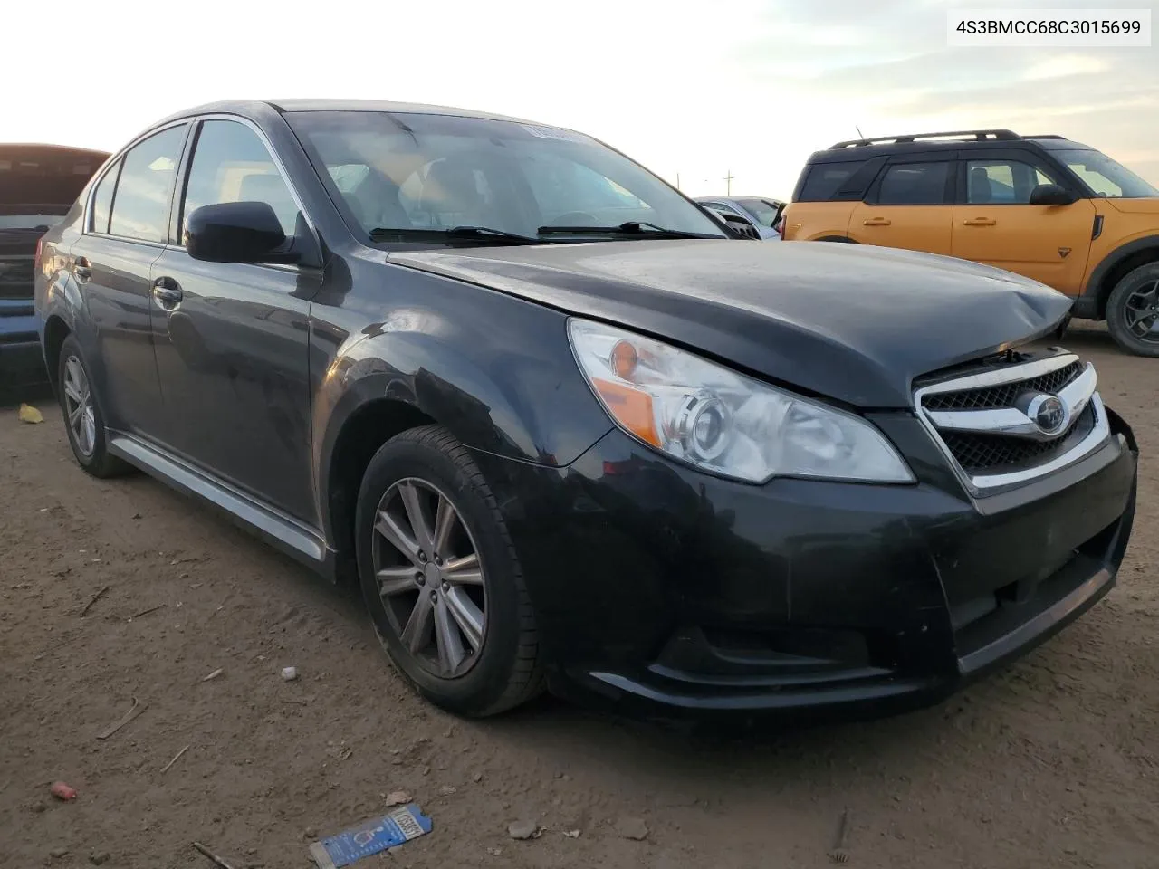 2012 Subaru Legacy 2.5I Premium VIN: 4S3BMCC68C3015699 Lot: 76603494