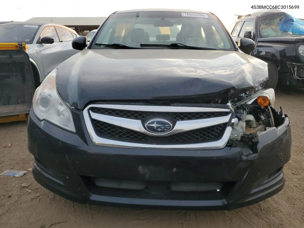 2012 Subaru Legacy 2.5I Premium VIN: 4S3BMCC68C3015699 Lot: 76603494