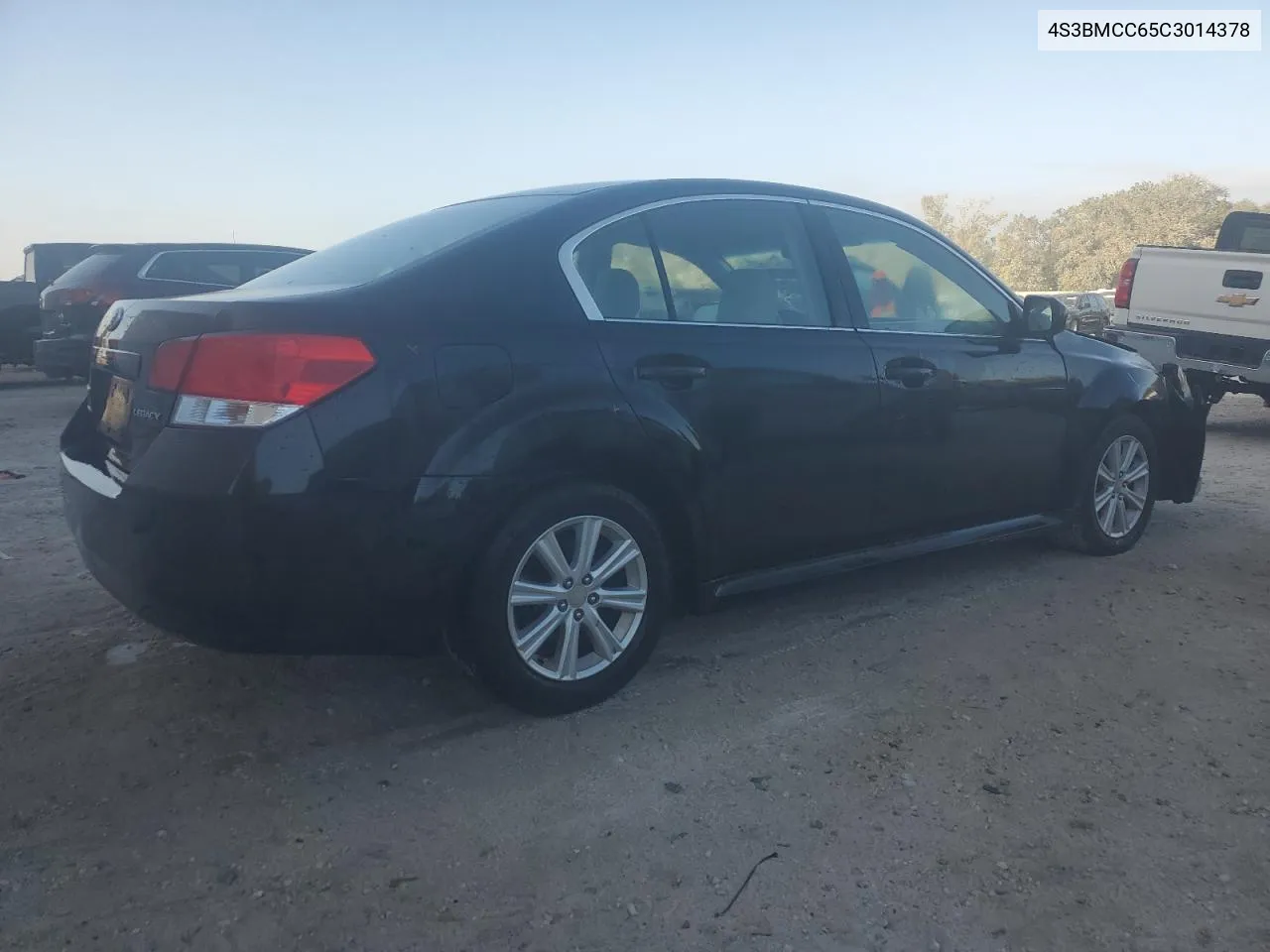 2012 Subaru Legacy 2.5I Premium VIN: 4S3BMCC65C3014378 Lot: 77173864