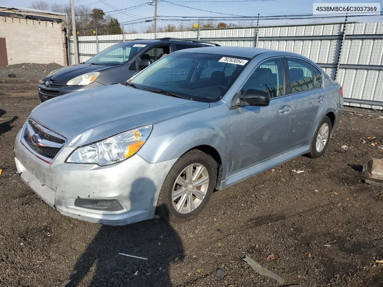 2012 Subaru Legacy 2.5I Premium VIN: 4S3BMBC66C3037369 Lot: 78263054